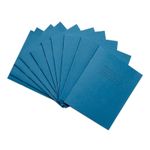 RHINO A5+ Exercise Books, 80-Page / 8mm Lined with Margin, 11 Colours, 10-Pack