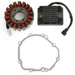 Magneto Coil Stator+Voltage Rectifier+Gasket For Suzuki GSXR 600 750 2004-05 UK