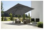 Anthracite Square 2.3m Schneider Rhodos Junior Parasol Sun Cantilever Umbrella