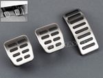 for VW GOLF 3 4 BORA POLO AUDI A3 8L TT STEEL SPORT PEDAL SET COVERS PADS CAPS