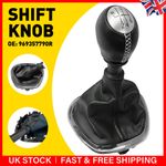 For Vauxhall Vivaro B 2015- 6 Speed Gear Knob Stick &amp Chrome Gator 93461594
