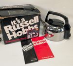 Vintage Unused 1970’s Russell Hobbs K3 Automatic Stainless Steel Kettle Boxed