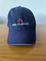 Navy Blue Cap -Spa Classic Historic Motorsport Race with Belgian Flag Motif