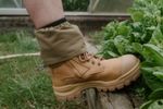 Over Boot Protectors – Australian Style Boot Socks - Sock Protectors - Khaki