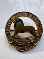 1924 British Empire Exhibition Brass Pin Badge By R. Gaunt Wembley Lion 