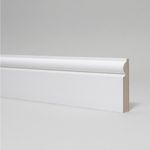 Skirting Board  White Primed MDF  Torus  94 x 18 x 2700mm