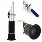 Handheld Alcohol Refractometer 0-80% ATC Liquor Tester Alcoholmeter