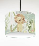 LION jungle friends CEILING DRUM LIGHT SHADE / TABLE LAMPSHADE 3 SIZES
