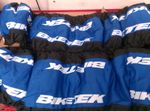 Motorcycle Tyre Warmers for 120/70-17  & 165/60-17 tyres with UK Plugs. Biketek.