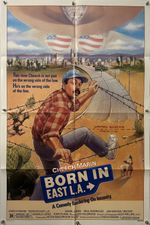 BORN IN EAST L.A. Original One Sheet Movie Poster - 1987 - NEAR MINT!