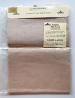 DMC 32 count Belfast Linen Light Tan 70 x 50cm 100% Pure Linen Evenweave Fabric 