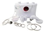 Macerator Pump Ovington 500w Slim Robust 4 Inlets WC Sink & Shower Basin