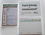 Food Standards Food Allergies and Intolerances A4 Laminated Sign - FSA Compliant