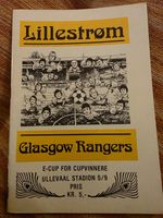 Lillestrom v Rangers - Cup Winners Cup PR 2L - 5th September 1979