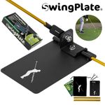 The Swing Plate Golf Swing Trainer with Alignment Sticks - NEW! 2026