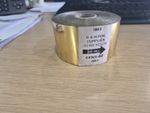 Gold Foil, used for hot foil stamping or craft 50mm x 305Mtrs  