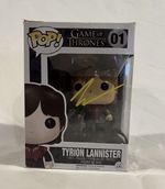 Funko Pop Game of Thrones Tyrion Lannister #21 Signed Figure Peter Dinklage COA