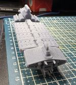 Babylon 5 Poseidon Class Super Carrier Miniature - 150mm