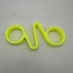 Checklink Safety Tags Locking Wheel Nut Indicators Yellow 32mm (x12)