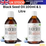Organic Black Seed Oil 500Ml – Cold & Freshly Pressed – up to 5X% Strength Thymo