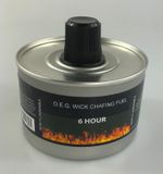 12 x Heat Chafing Dish Liquid Fuel, Reusable 6hr Burner Tin for Buffet Catering
