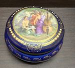19th century antique Royal Vienna trinket box large