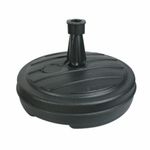 Umbrella Parasol Base Stand Water Sand Plastic Pole Sun Shade Garden Beach Patio