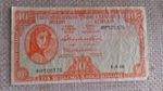 1968 Irish Ten Shilling Banknote Old Ireland Lady Lavery 10s Note