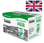 Lakeland UHT Semi Skimmed  Milk Pots x 120 Portion Jiggers 19/07/2026