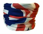 Union Jack Snood Scarf Microfibre Neck Warmer Hat Ski Snowboarding Multifunction