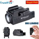 Trustfire 800LM Compact Tactical LED Torch w/Picatinny Rail Mount For Pistol/Gun
