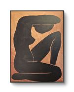 Imagine Art Original Woman 30x40cm Canvas Figurative Minimalist Abstract Art