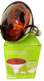 infrared lamp bulb 250 W red Kerbl  Made in Germany Quality hard glass E27 type