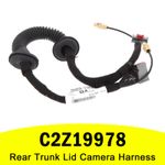 Rear Trunk Lid Camera Harness C2Z19978 for Jaguar XF 2009-2015 GB