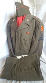 ORIGINAL 1950s U.S. ARMY 740TH ANTI-AIRCRAFT MISSILE BATTALION COLD WAR UNIFORM