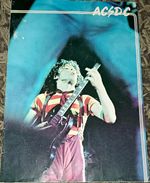 AC/DC Original 1976 UK Autumn Tour Program Book - Let There Be Rock Era Vintage.