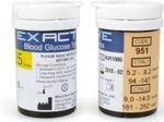 Exactive Vital Blood Glucose Test Strips x 50pcs and Lancets x 50pcs,... 