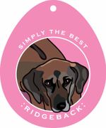 Rhodesian Ridgeback Sticker 4x4"