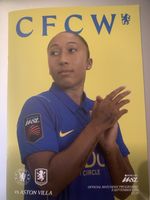 Chelsea women fc vs Aston Villa women 5.09.2026 match day programme MINT