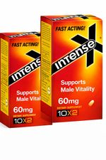 "Intense X Yellow Weekender Herbal Tablets - 60mg Pills"