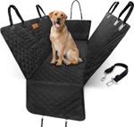Dog Pet Car Seat Back Rear Cover Hammock Safety Protector Waterproof + Seat Belt