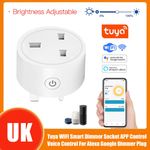 NEW Smart Dimmer Socket APP Control Voice Control For Alexa Google Dimmer Plug