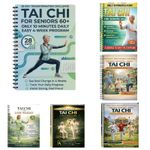 Tai Chi Practice Book for Seniors & Beginners - Spiral-Bound Daily Exercises