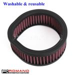 Teardrop Air Filter Intake Cleaner For Harley S&S Super E&G Carburetor # 12-579