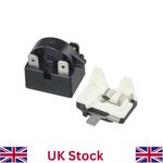 Refrigerator PTC Starter Relay Compressor Overload Protector Replacement Kit Set