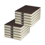 Wet & Dry Sanding Pads - Flexible Foam Abrasive for Wood, Leather, Paint, Metal