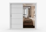 Lyono Mirror Sliding Door Wardrobe