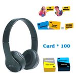 You Say I Guess Card Game Wild Fun For Family Friends Party Game+Free Headphones