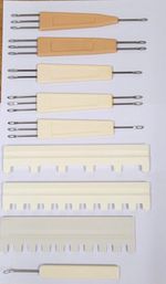 KNITMASTER BOND CLASSIC SK120 KNITTING MACHINE 8MM NEEDLE PUSHERS TRANSFER TOOLS