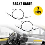 2x Rear Left Right Parking Brake Handbrake Cables For Nissan Qashqai J10 K10067